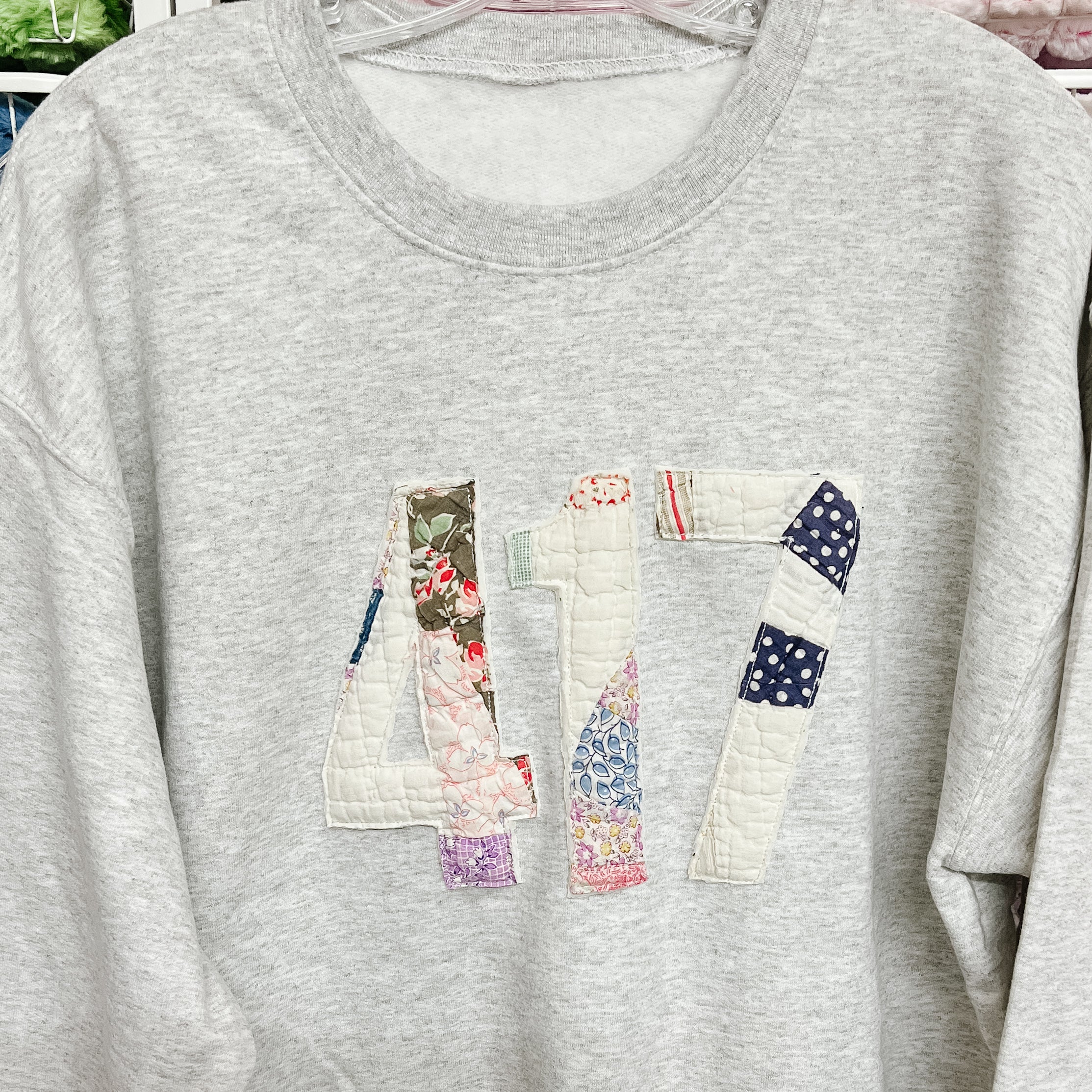 NEW! LE Scrappy Quilt Custom Sweatshirts!