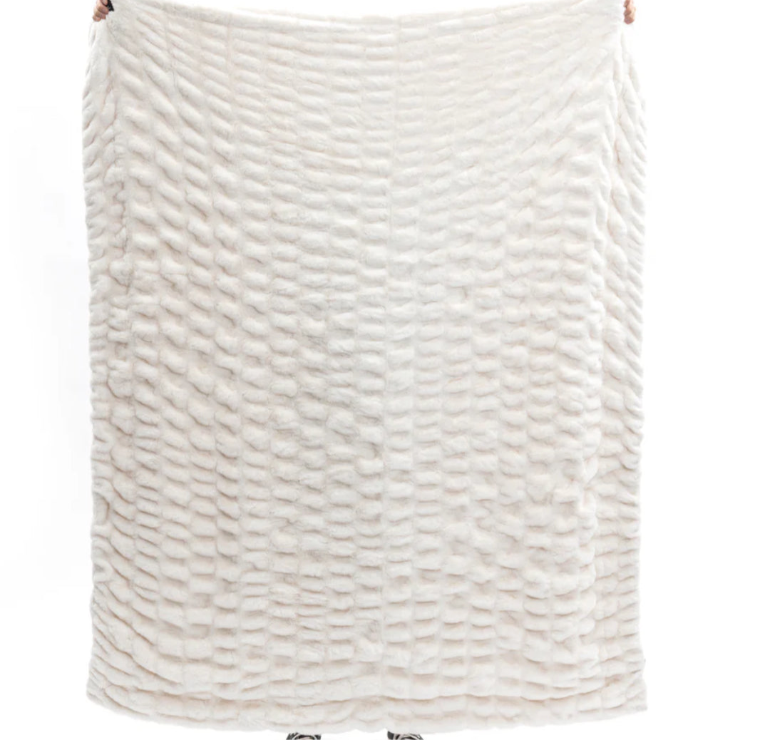 Easy Order Limited Eggshell Milan Double Luxe Blanket