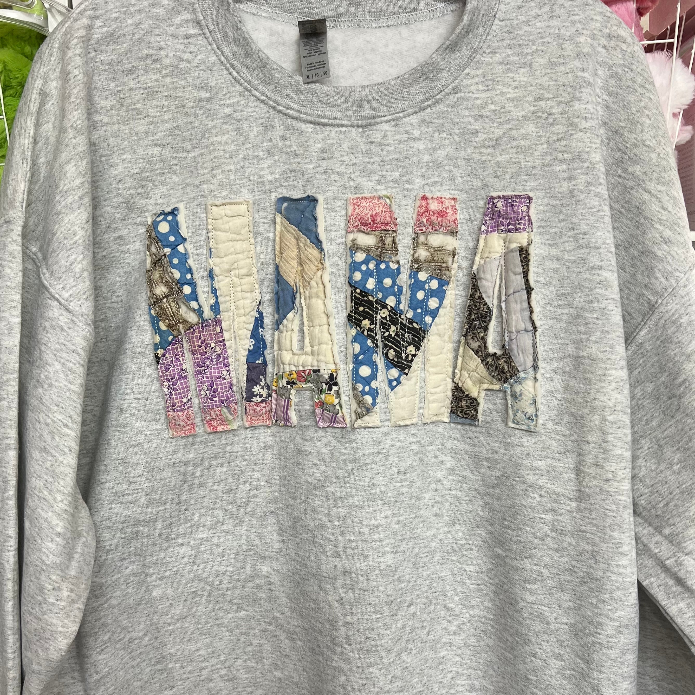 NEW! LE Scrappy Quilt Custom Sweatshirts!