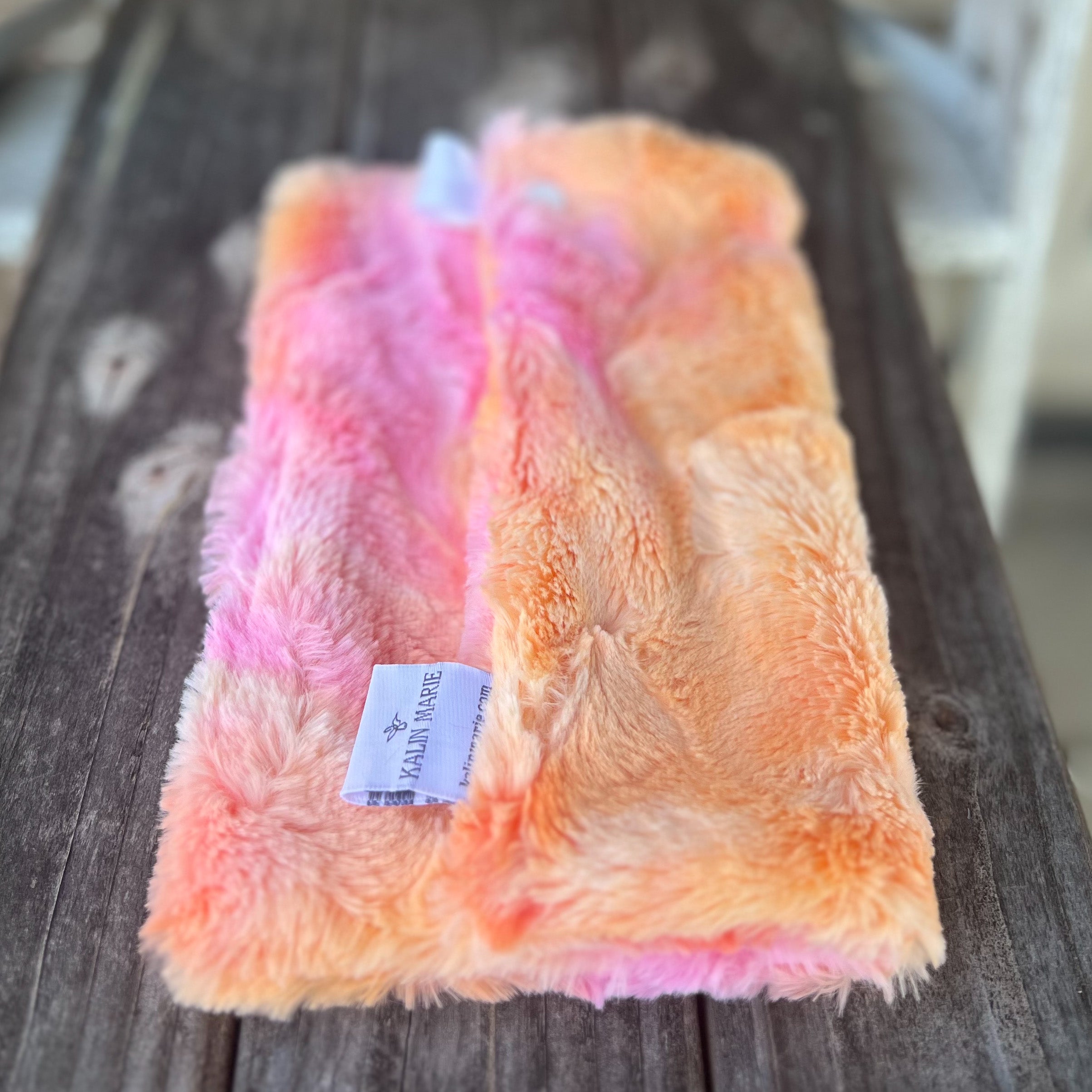 Ready to Ship “Pinks/Corals” Plush Double Luxe Loveys