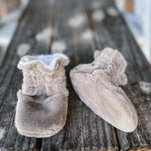 Collins Minky Booties