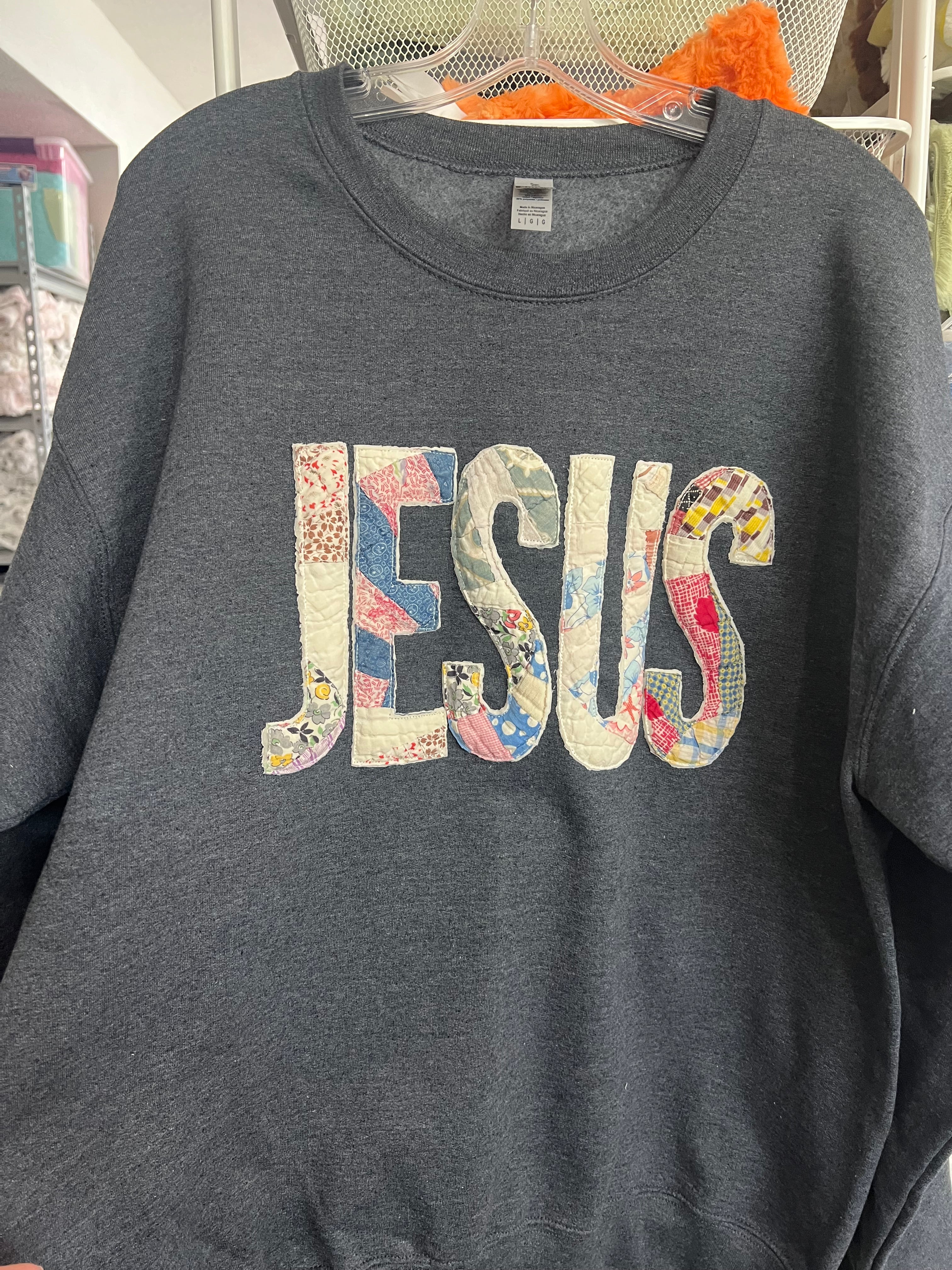 NEW! LE Scrappy Quilt Custom Sweatshirts!