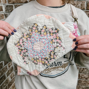 LE Vintage Quilt Fanny Pack/Sling
