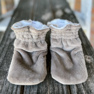 Collins Minky Booties