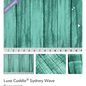 Easy Order New SPEARMINT WAVE Sydney Double Luxe Blanket