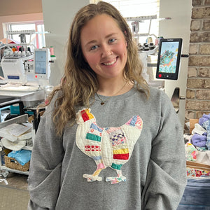 NEW! LE Scrappy Quilt Custom Sweatshirts!