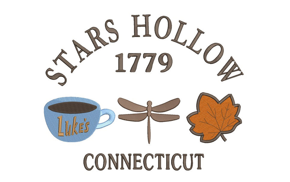 Star Hollow Embroidered Crewneck Sweatshirts