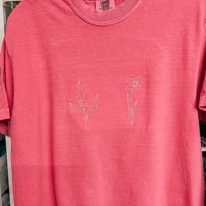 Custom Embroidered Birth Wildflower Tees & Sweatshirts