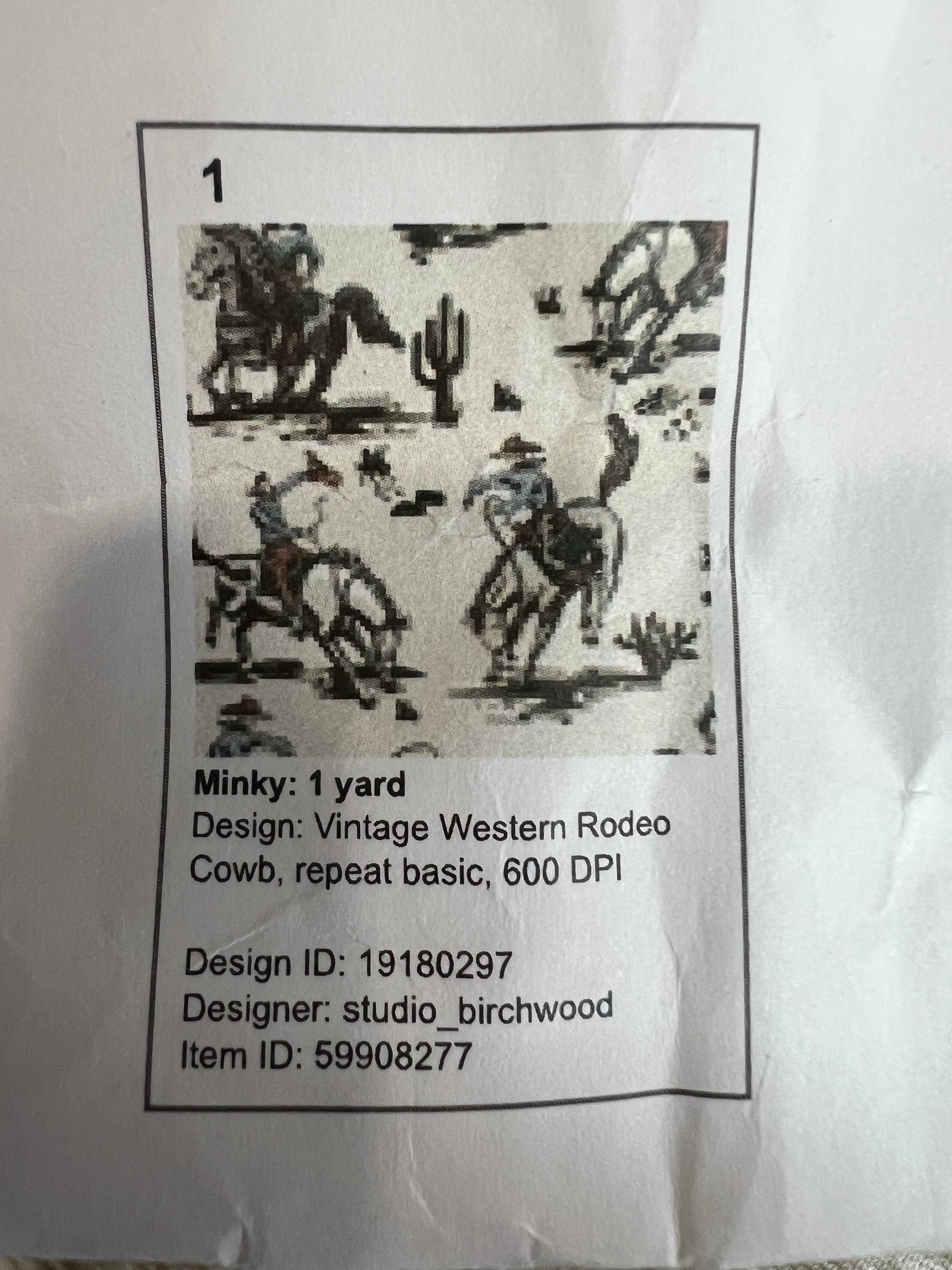 Special Request Fabric Listing