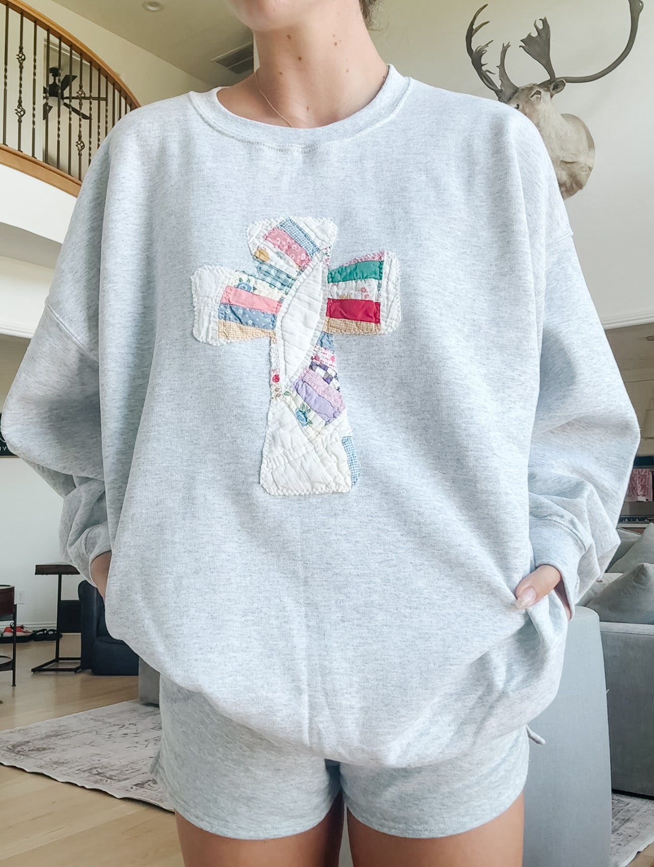 NEW! LE Scrappy Quilt Custom Sweatshirts!