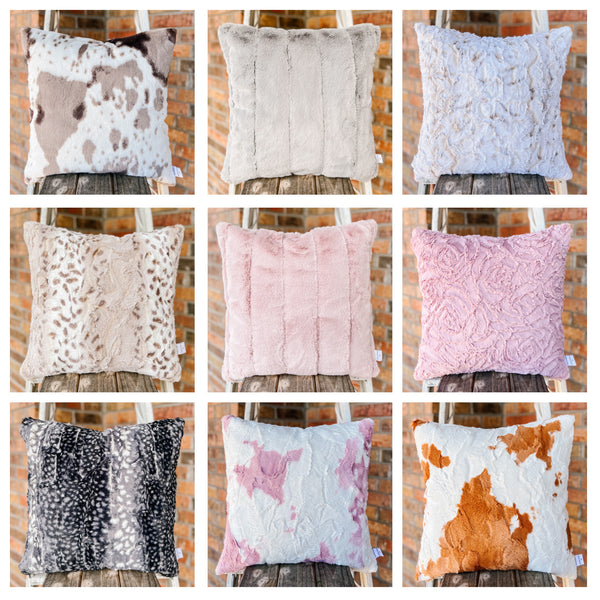 Finished 18x18 Pillow Cover with Invisible Zipper – Kalin Marie Co