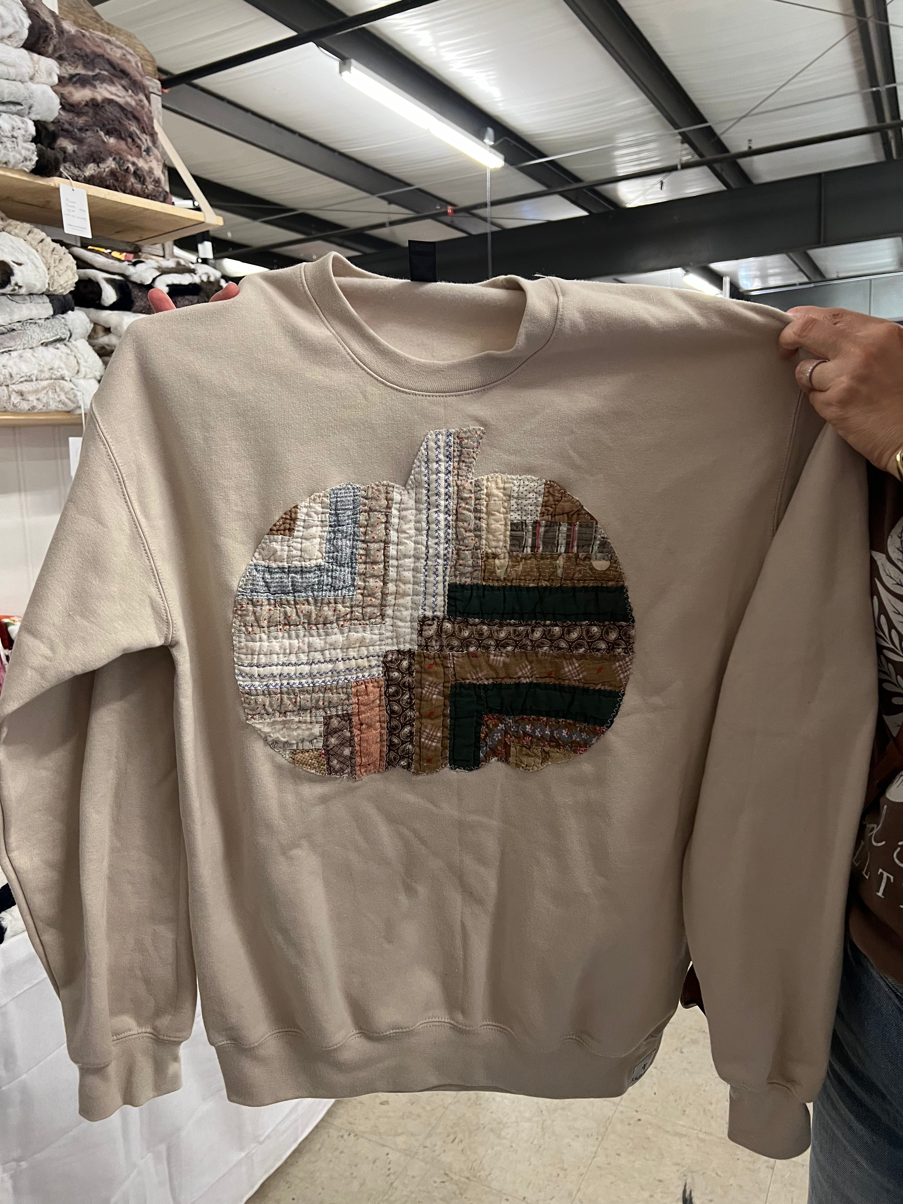 Special Order Quilt applique Sweatshirts