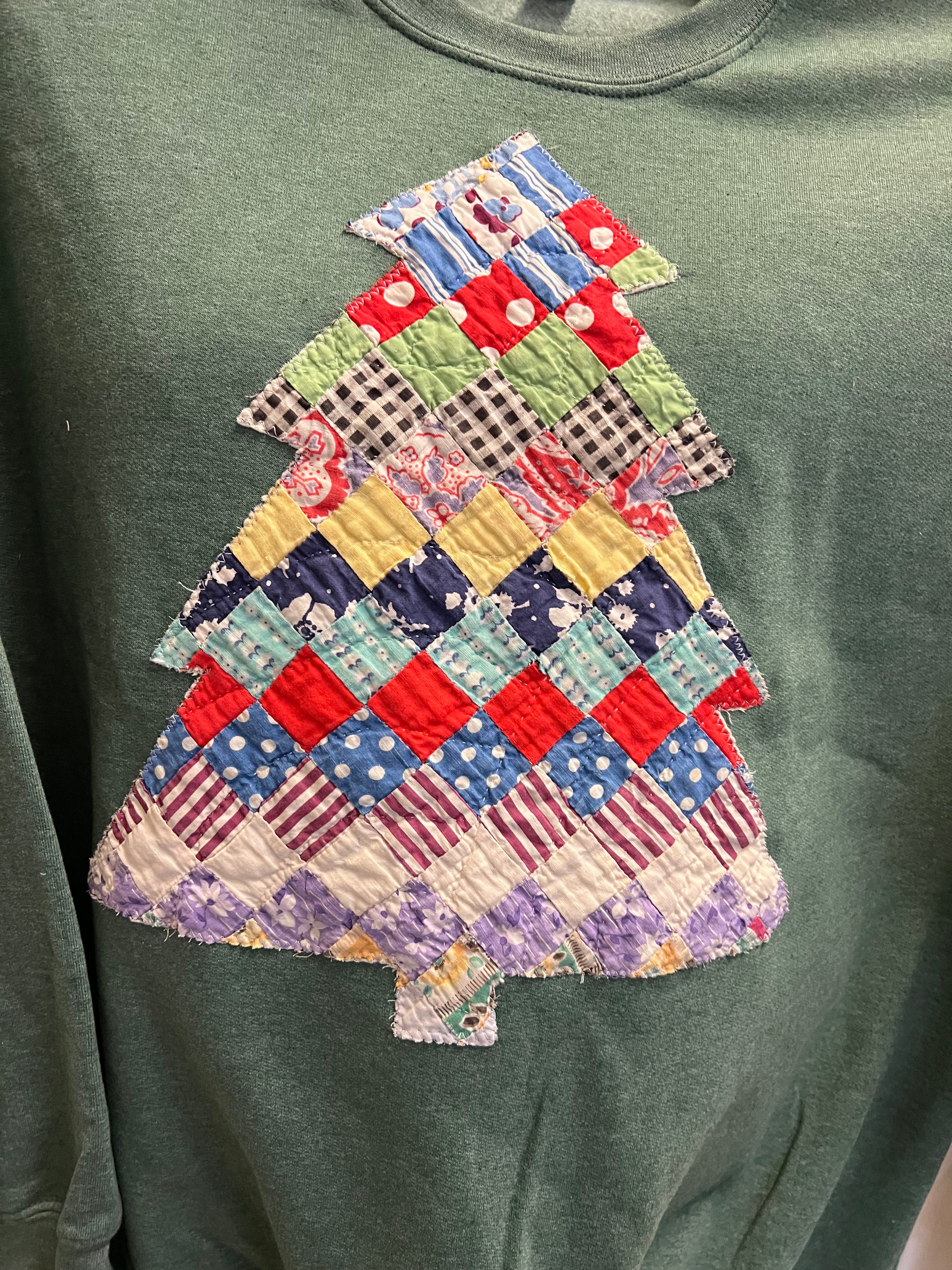 Special Order Quilt applique Sweatshirts
