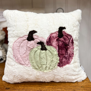 LE Custom Pumpkins Applique Pillow Cover