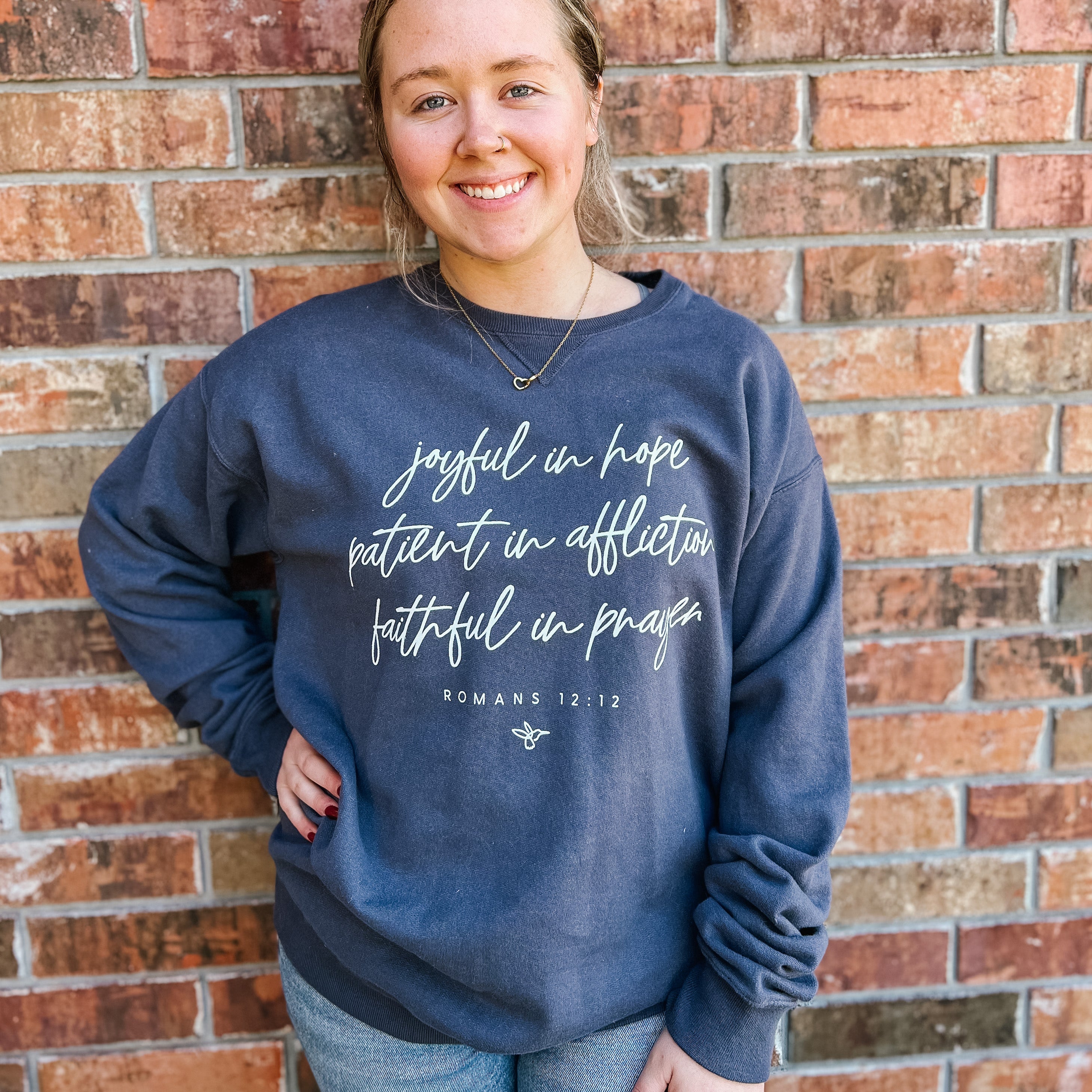 Exclusive!! Limited Edition Romans 12:12 Sweatshirts
