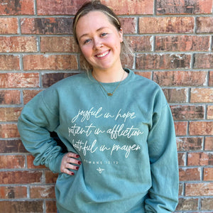 Exclusive!! Limited Edition Romans 12:12 Sweatshirts