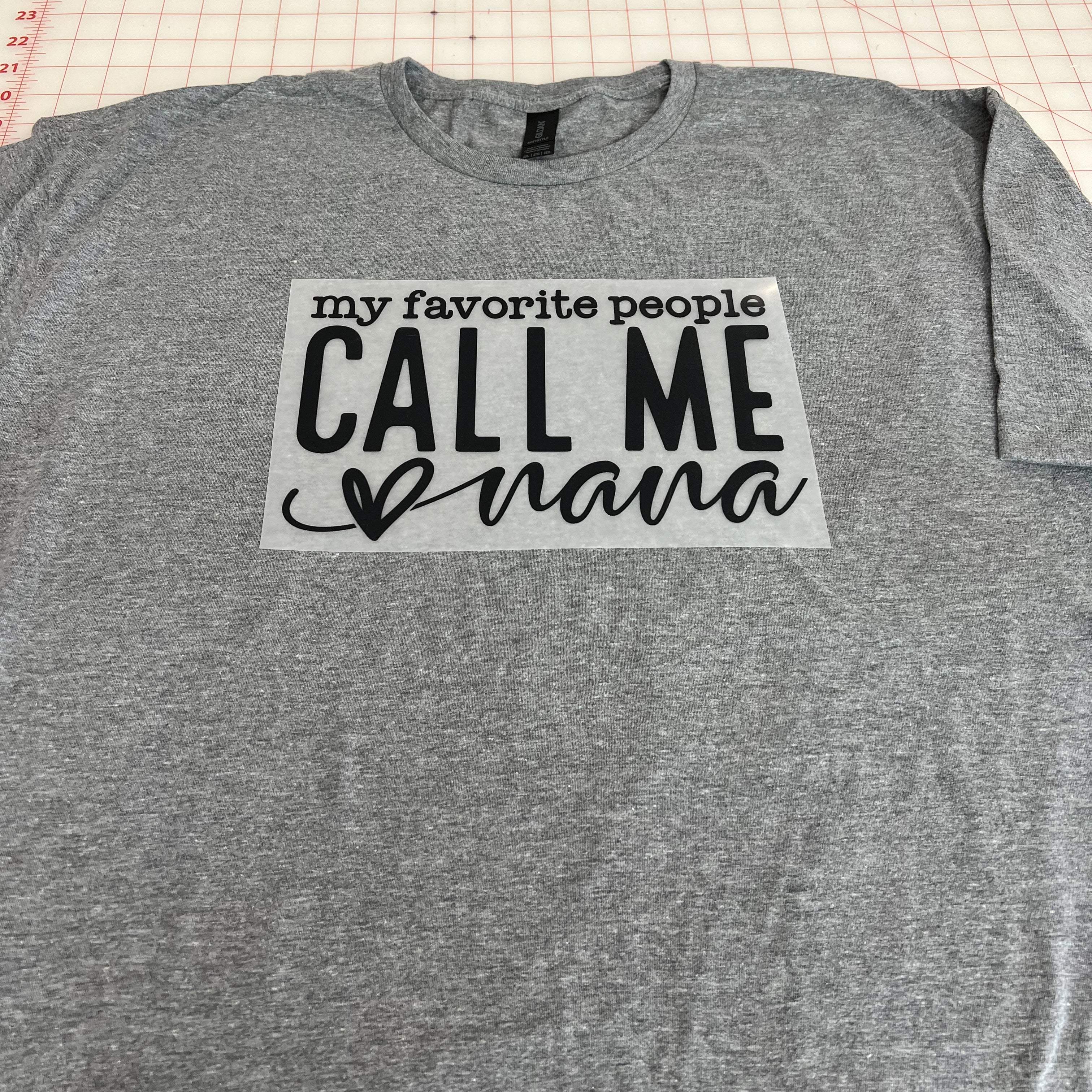 NEW! My Favorite People… Heat Transfer Tee or Sweatshirt