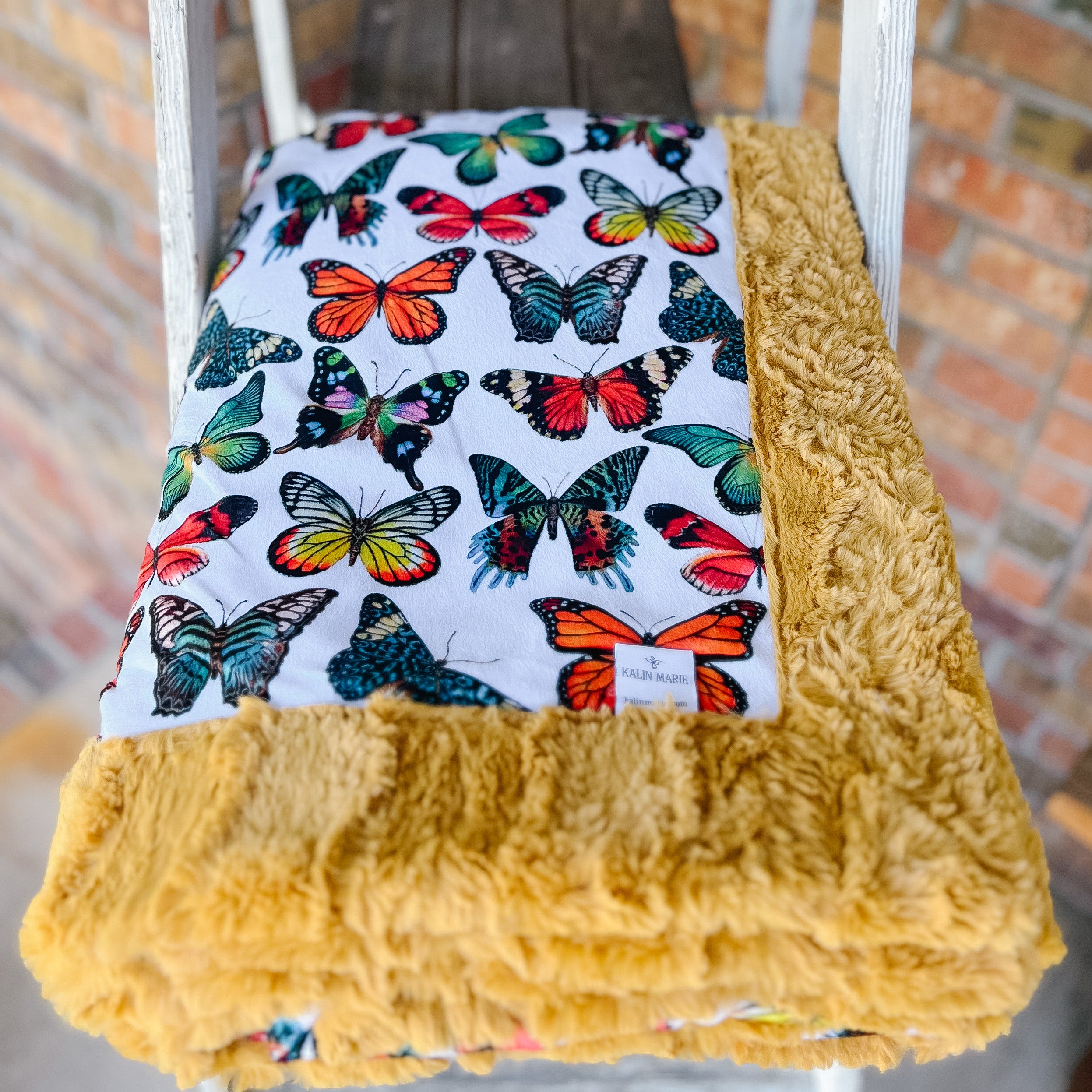 Last Chance! RTS LE Spoonflower Butterfly Blankets