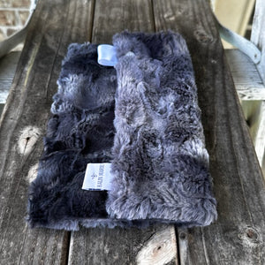 Ready to Ship “Black & Silver” Plush Double Luxe Loveys