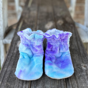 LE Tie Dye Sorbet Booties Ready to Ship