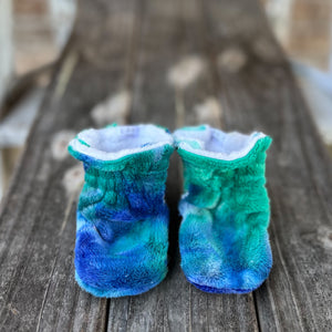 LE Tie Dye Sorbet Booties Ready to Ship