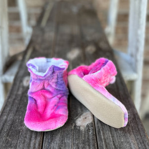 LE Tie Dye Sorbet Booties Ready to Ship