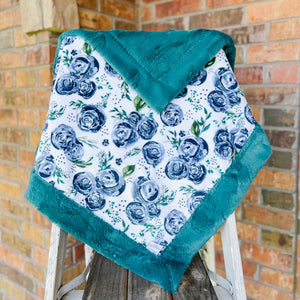 RTS Last Chance! Rosie Navy Snuggle Blankets