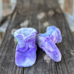 LE Tie Dye Sorbet Booties Ready to Ship