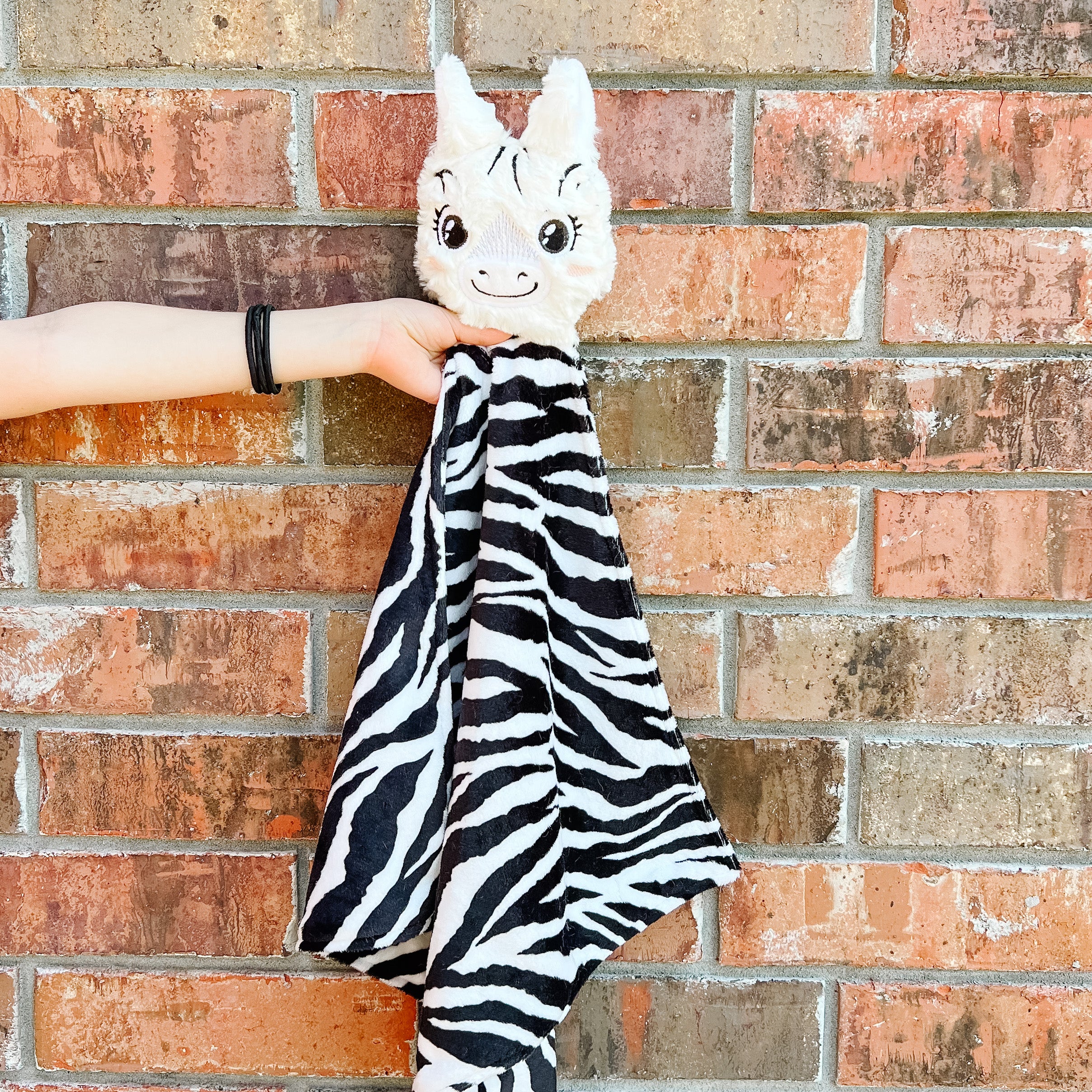 Custom Order LE Handmade Snuggle Buddy Zebra