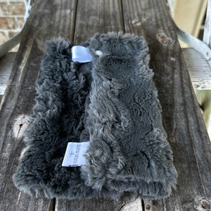 Ready to Ship “Black & Silver” Plush Double Luxe Loveys