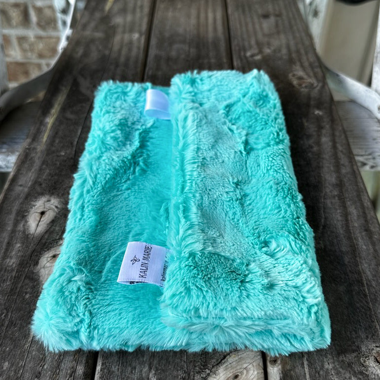 Ready to Ship “Blues/Greens” Plush Double Luxe Loveys