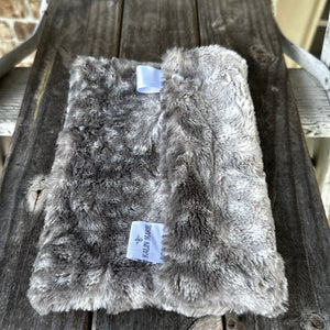 Ready to Ship “Black & Silver” Plush Double Luxe Loveys