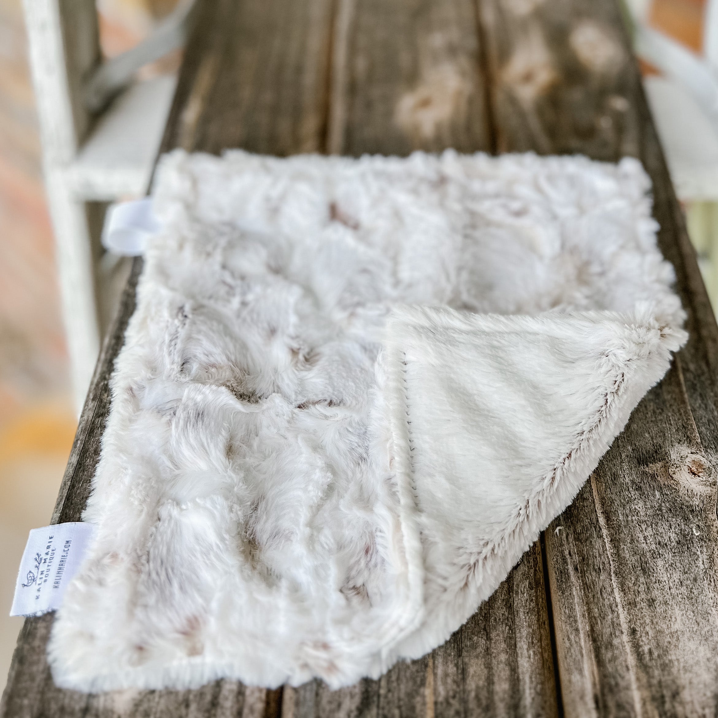 RTS Snowy Owl Natural Double Luxe Loveys