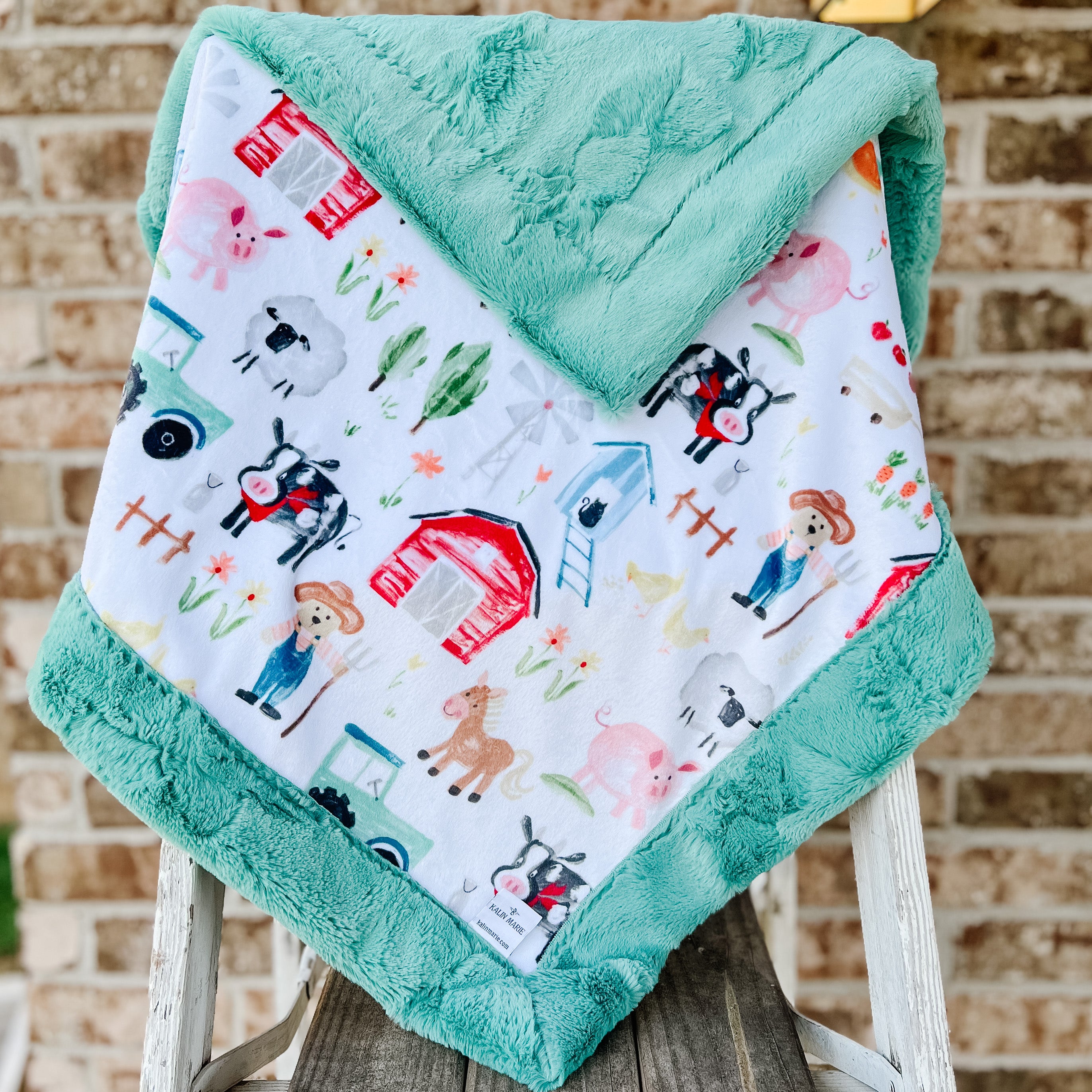 RTS New Farmer Ted Snuggle Blanket