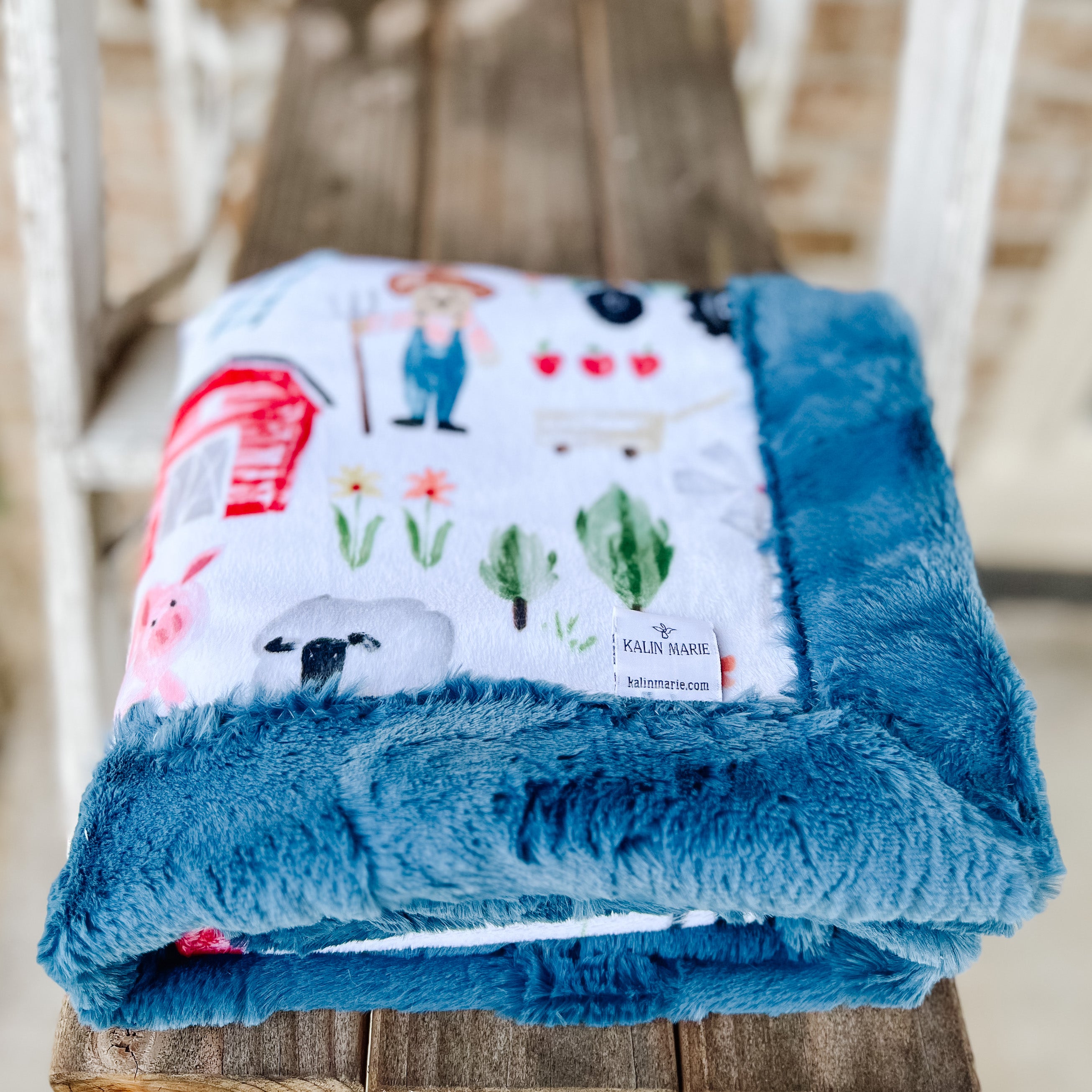 RTS New Farmer Ted Snuggle Blanket