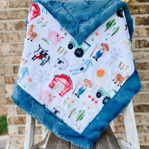 RTS New Farmer Ted Snuggle Blanket