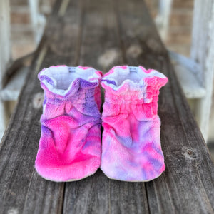 LE Tie Dye Sorbet Booties Ready to Ship