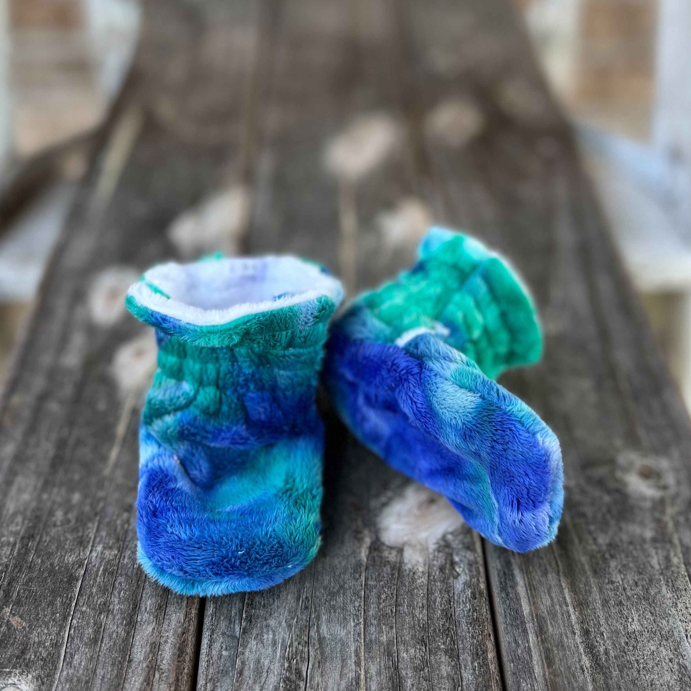 LE Tie Dye Sorbet Booties Ready to Ship