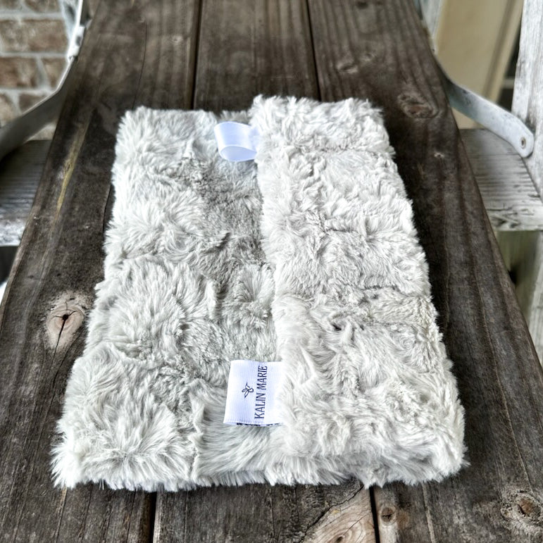 Ready to Ship “Black & Silver” Plush Double Luxe Loveys