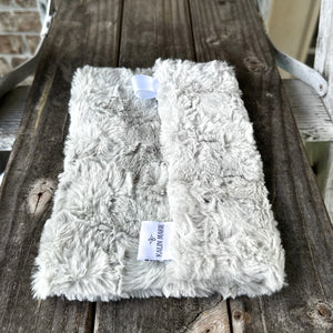 Ready to Ship “Black & Silver” Plush Double Luxe Loveys