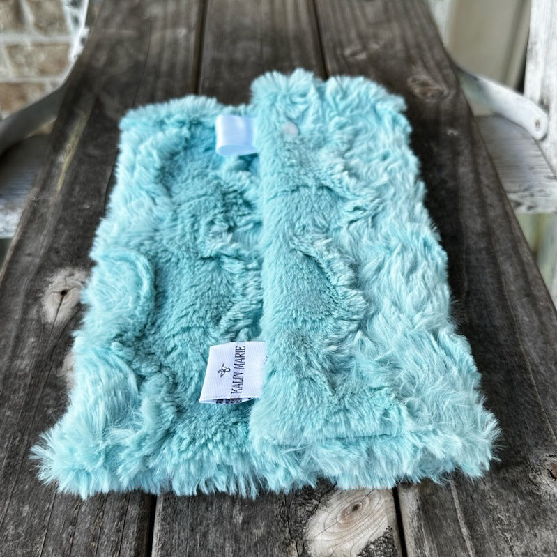 Ready to Ship “Blues/Greens” Plush Double Luxe Loveys