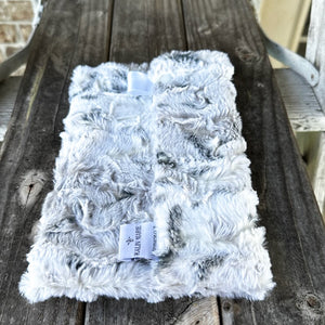 Ready to Ship “Black & Silver” Plush Double Luxe Loveys