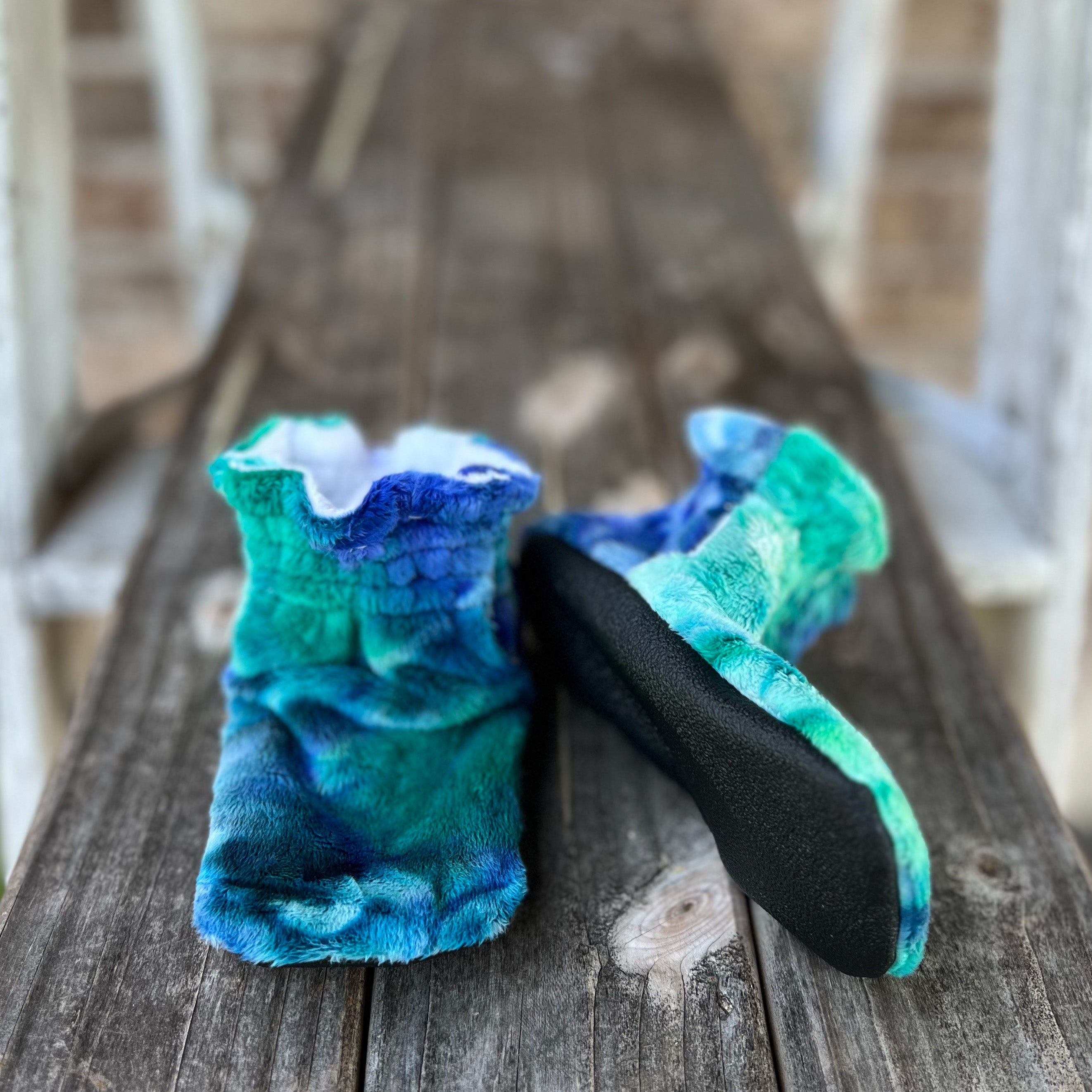 LE Tie Dye Sorbet Booties Ready to Ship