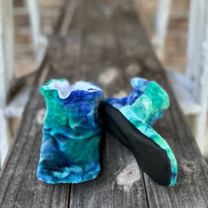 LE Tie Dye Sorbet Booties Ready to Ship