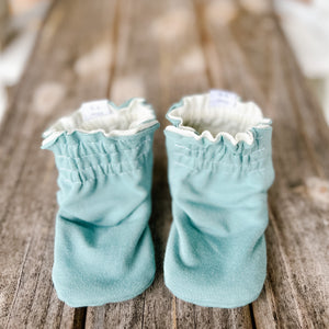 Last Chance! LE Reversible All Knit Booties Ready to Ship