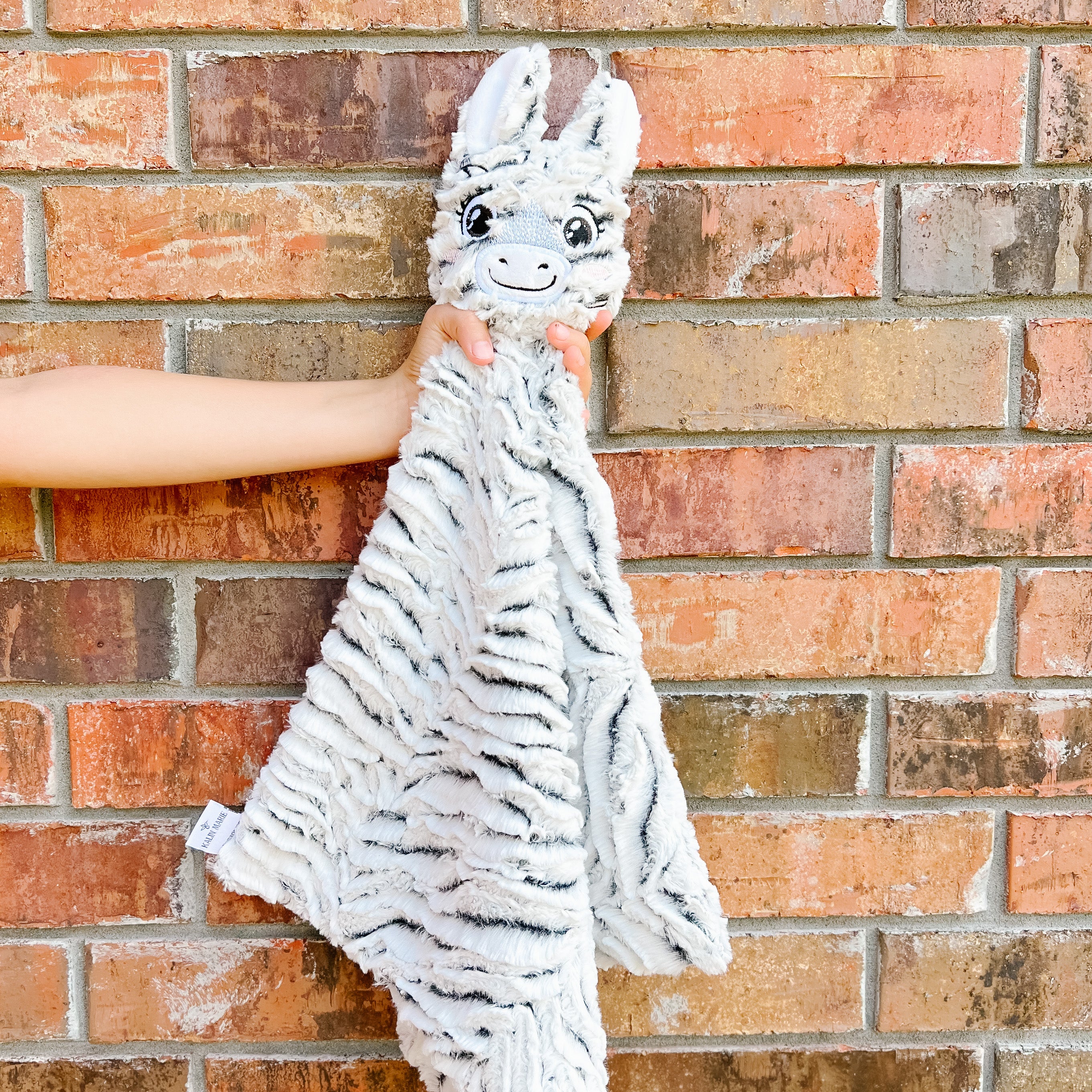 Custom Order LE Handmade Snuggle Buddy Zebra