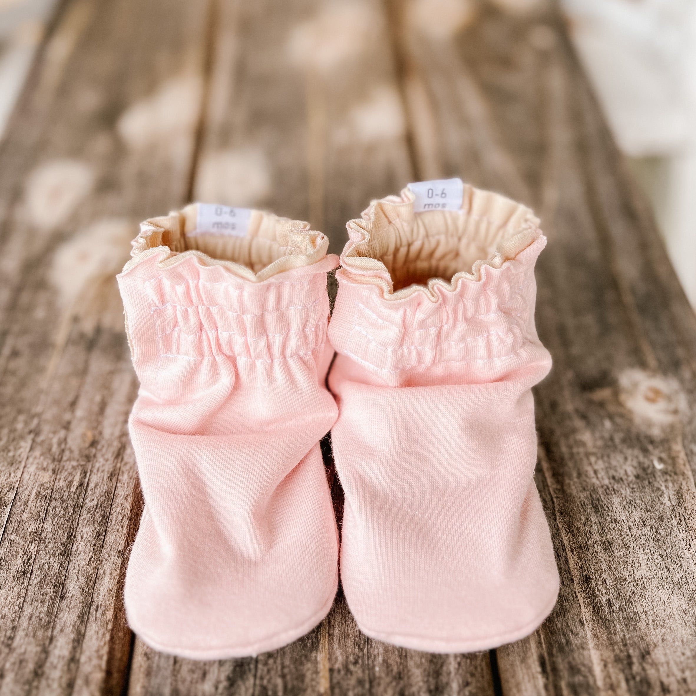 Last Chance! LE Reversible All Knit Booties Ready to Ship