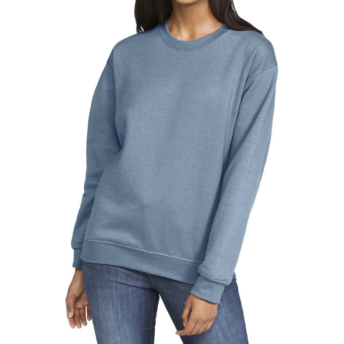 Custom Embroidered Block Font Keepsake Applique Sweatshirts