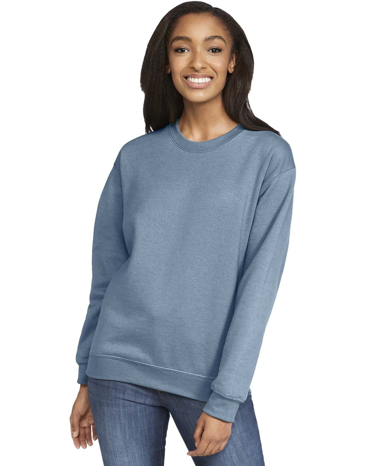 Custom Embroidered Scripty Font “mama” on the neckline Sweatshirts