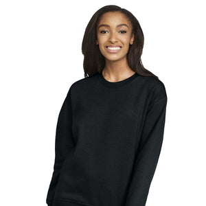 Custom Embroidered Block Font Keepsake Applique Sweatshirts